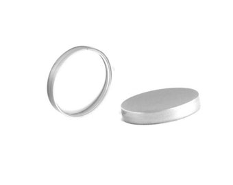 4oz Silver Smooth White Liner Jar Caps - Cap Size: 58-400 - Set of 25 - BULK25