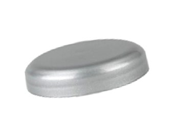 8oz Silver Dome Unlined Jar Caps - Cap Size: 70-400 - Set of 25 - BULK25