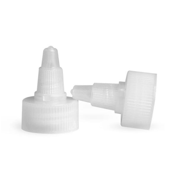 Natural Twist Top Dispensing Caps - Bottle Cap Size: 20-410 - Set of 25 - BULK25