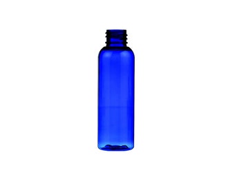 2oz Blue Cosmo PET Plastic Bottles - Set of 25 - BULK25