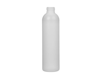 8oz Natural HDPE Plastic Bottles - Set of 25 - BULK25