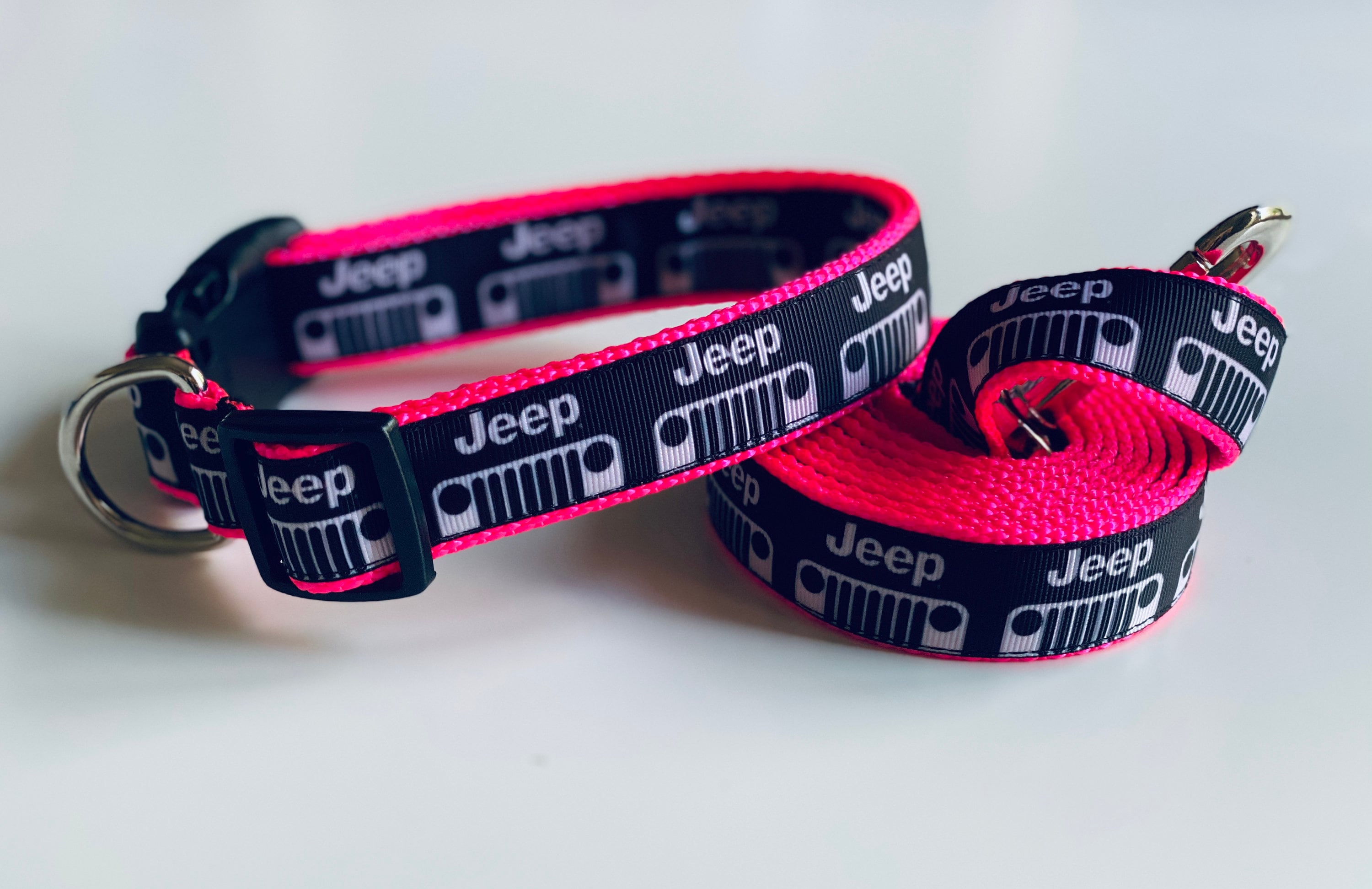 Jeep 1 inch Dog Collar Leash or Collar & Leash Set Etsy