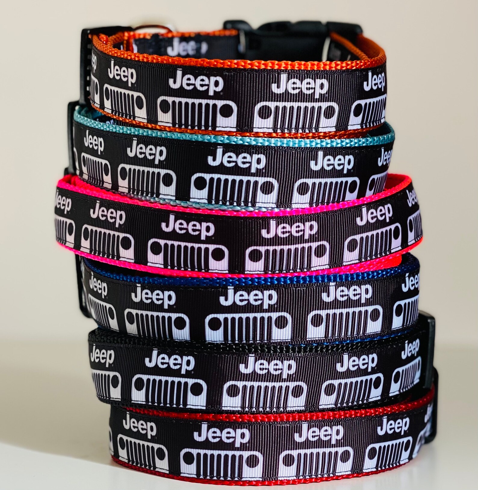 Jeep 1 inch Dog Collar Leash or Collar & Leash Set Etsy