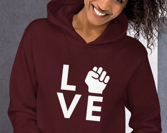 LoveIsRevolutionary UNISEX Hoodie