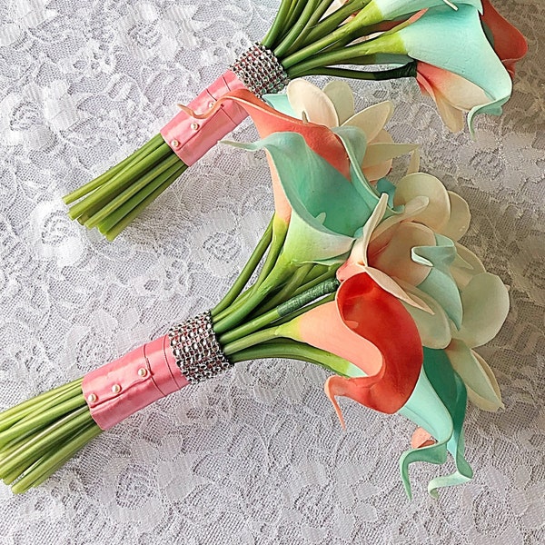 Real Touch Bouquet Etsy