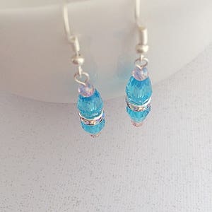 Aqua Bridesmaid Earrings Bridesmaid Aqua Earrings Aqua Drop - Etsy