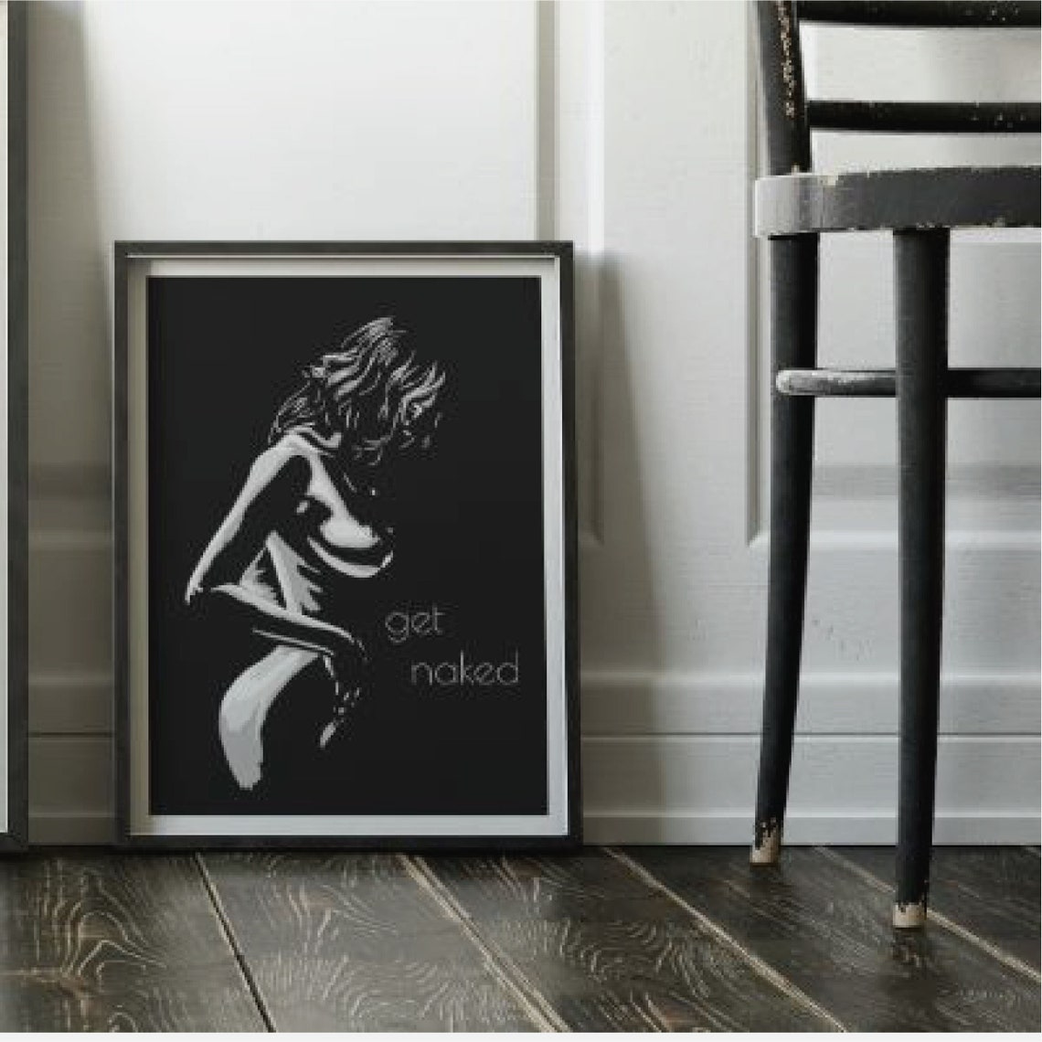 Holen Sie sich nackte Kunst nackte BadezimmerKunst nackte | Etsy