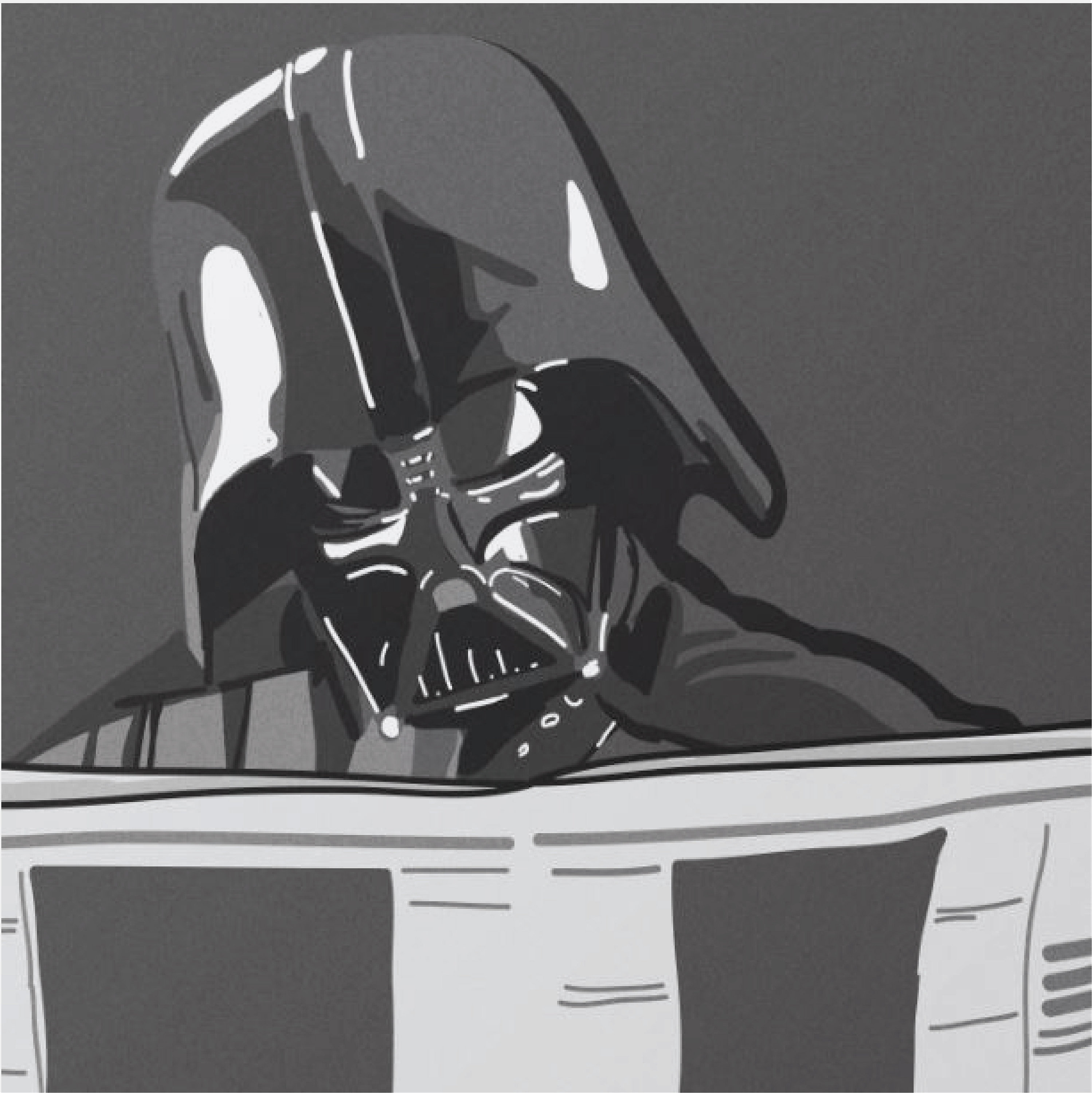 Darth Vader Print Darth on the Toilet Star Wars Art Toilet Etsy Australia