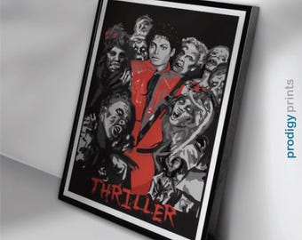 オリジナル ビンテージ ポスター スリラー マイケル ジャクソン