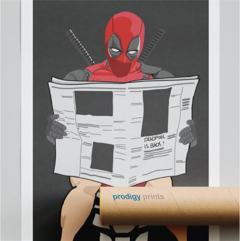 Deadpool on toilet funny bathroom art Bathroom art, Deadpool print Toilet art