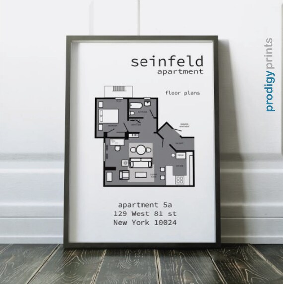 Seinfeld Floor Plans TV Show Floor Plans Blueprint For Etsy Australia seinfeld-floor-plans-tv-show-floor-plans-blueprint-for-etsy-australia