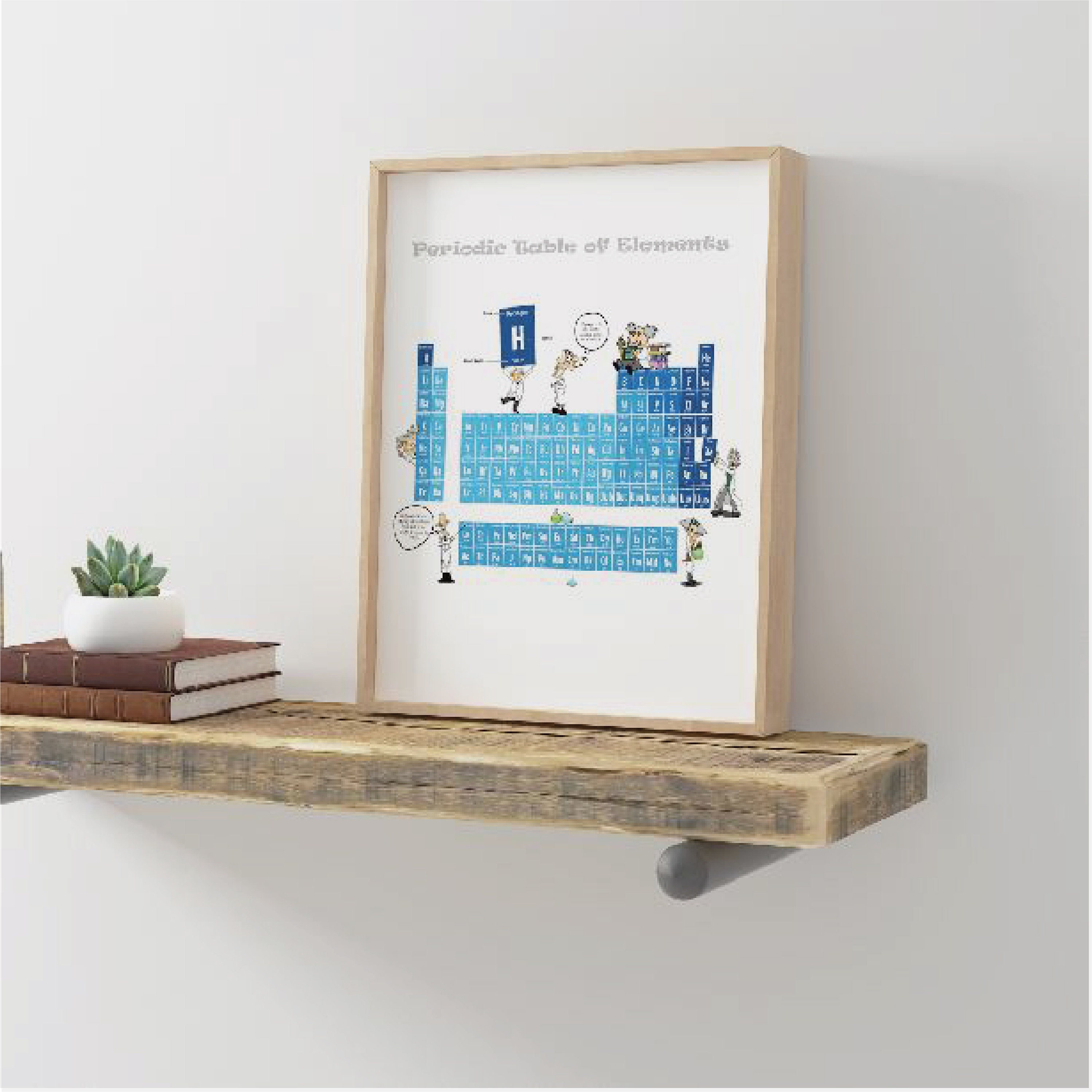 Periodic Table Kids Periodic Table Kids Room Art Scientific - Etsy ...