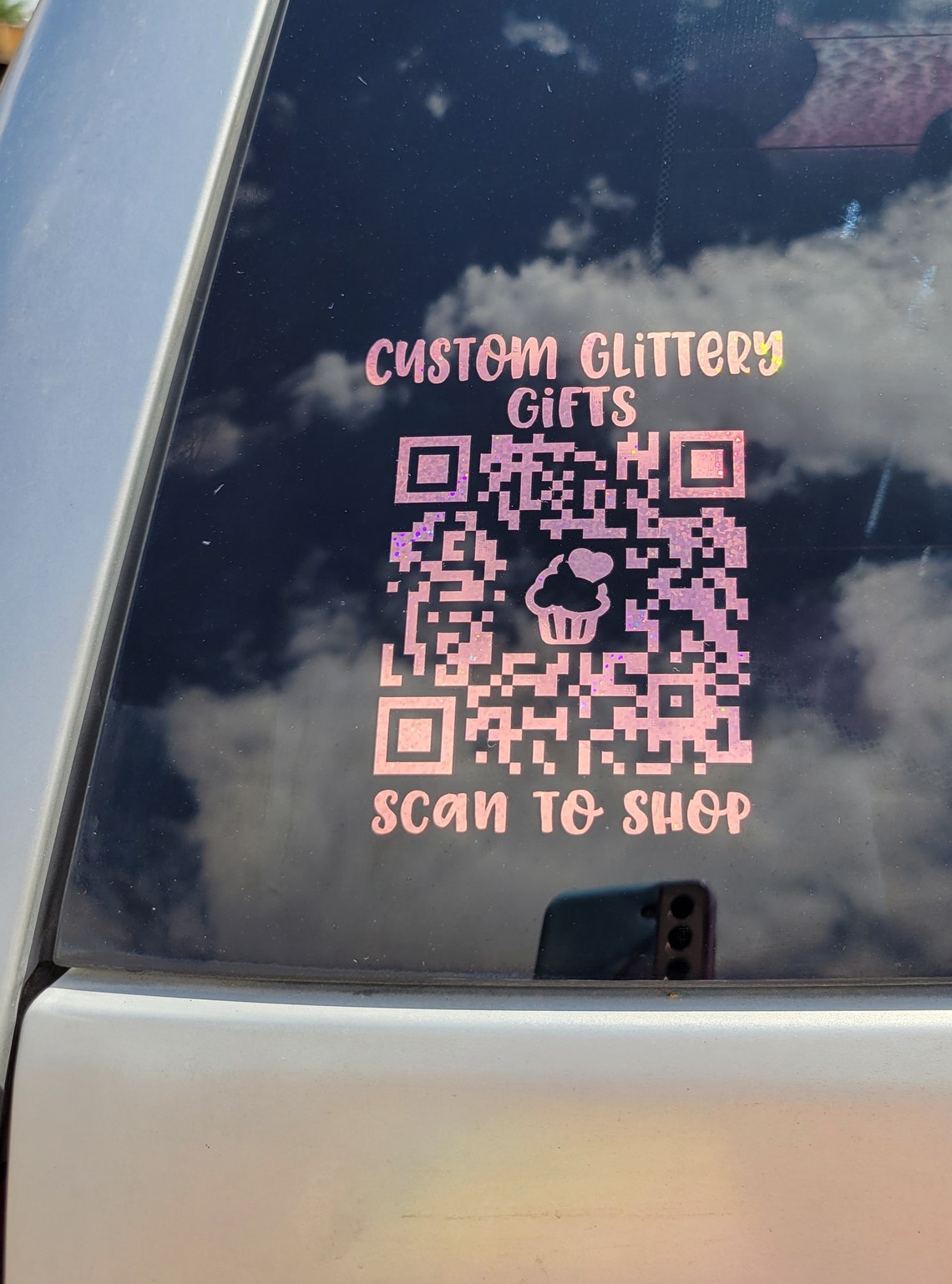 Design Your Own QR Code Design Your Own Window Sticker - Etsy