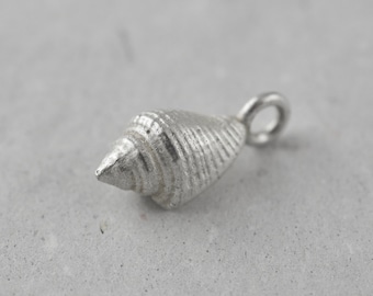 Shell snail "Aenne" pendant 925 silver (without warp)