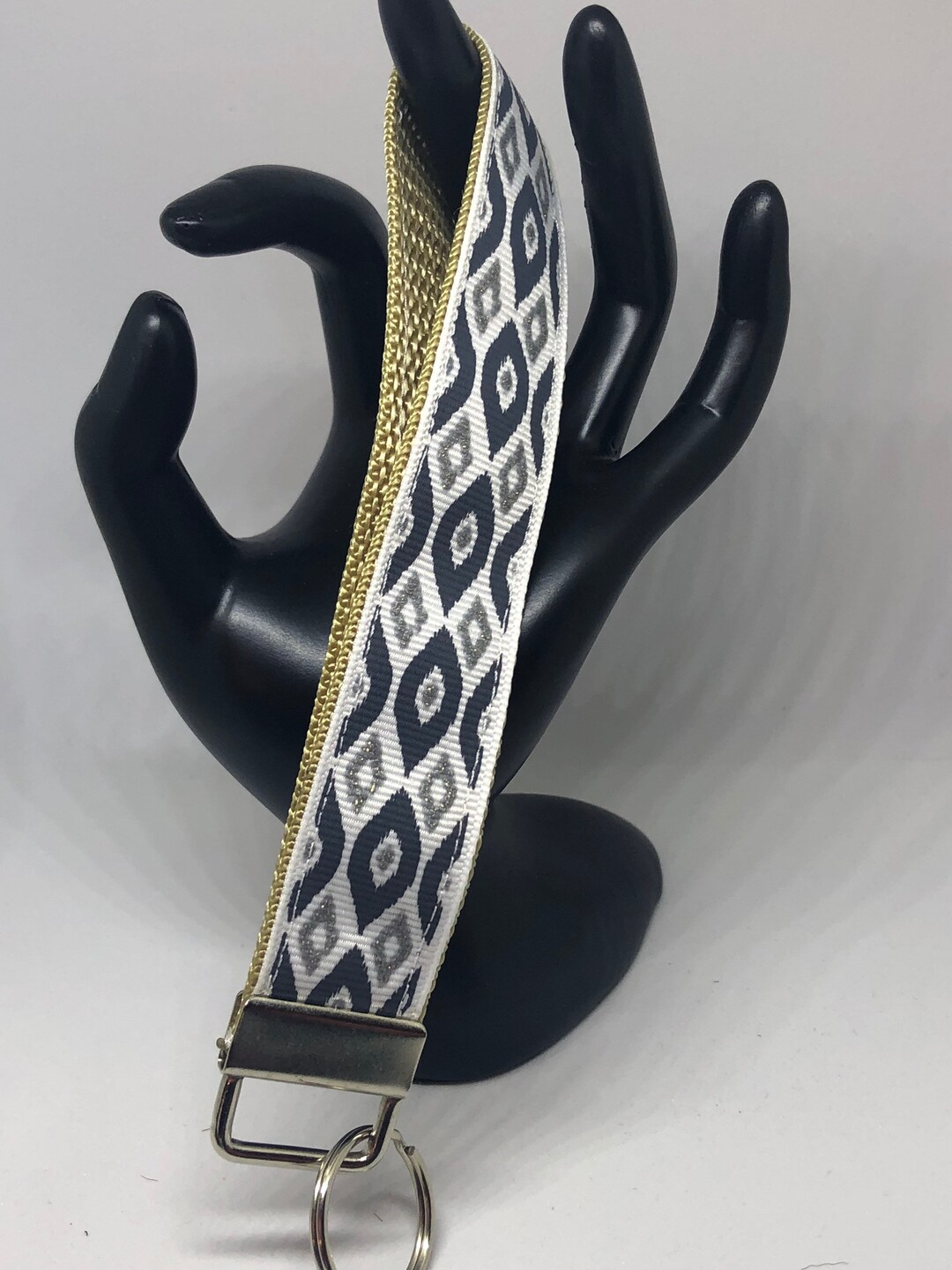 Graphite Color Key Chain Grey Diamond Key Chain - Etsy