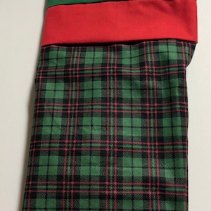 Red and Green Pillowcase