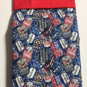 Navy Themed Pillowcase