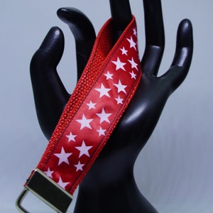 Red Stars Key Chain