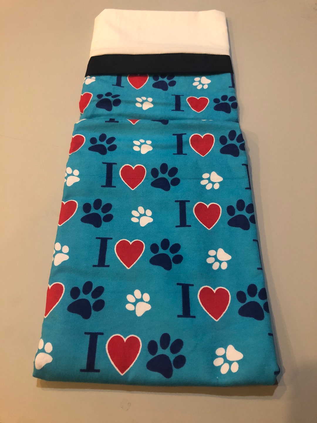Dog Lover Flannel Pillowcase Etsy