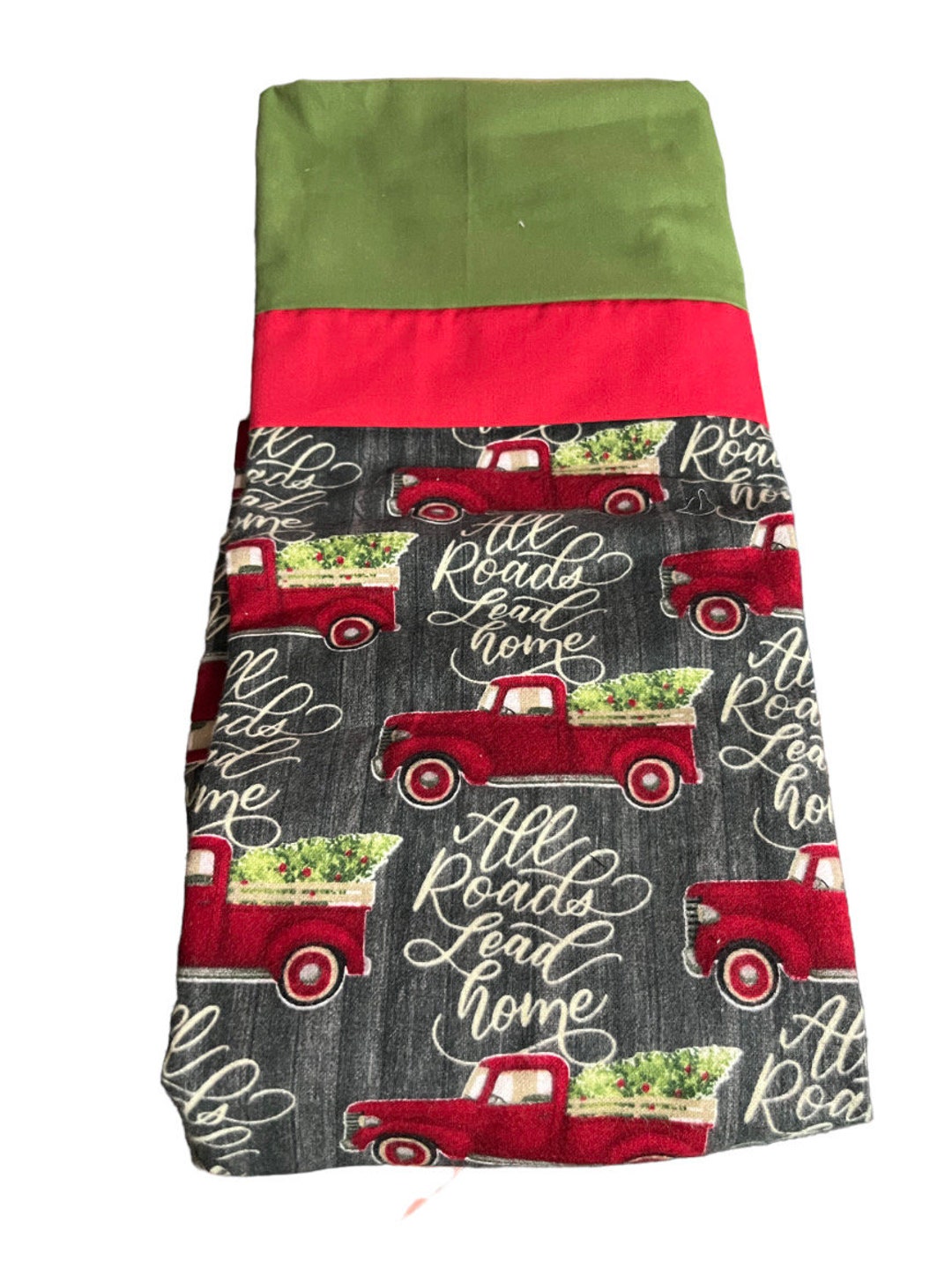 Holiday Flannel Pillowcase Etsy