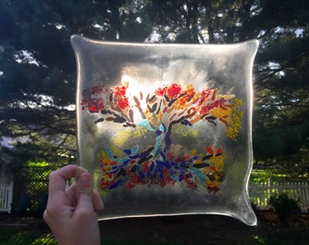 Tree Of Life Glass Panel