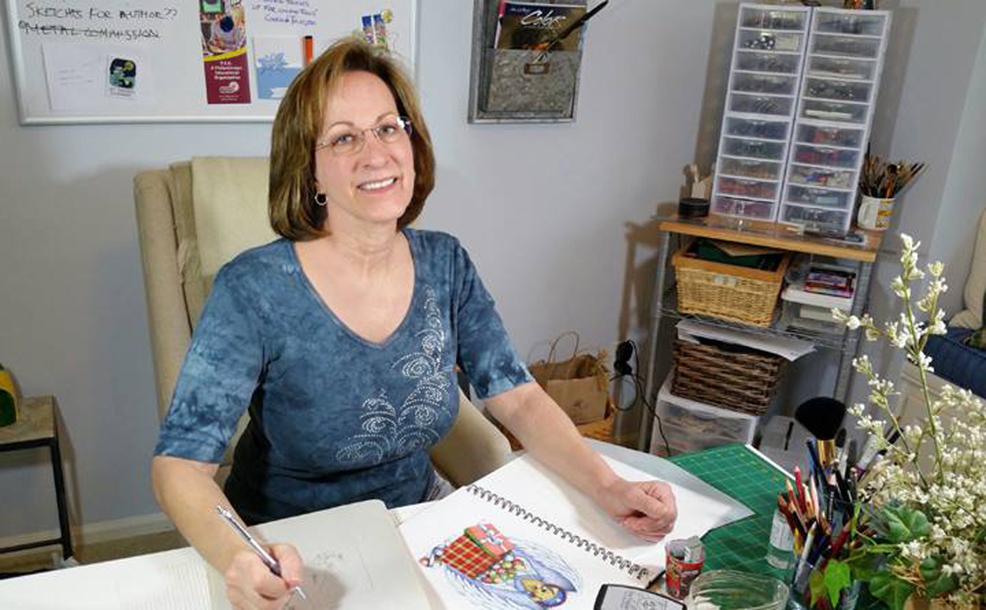 Fox Greeting Cards Fairy Note Cards With Envelopes Greeting Etsy