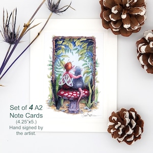Fairy Greeting Cards, I love you fairy much, Wishing you a fairy merry