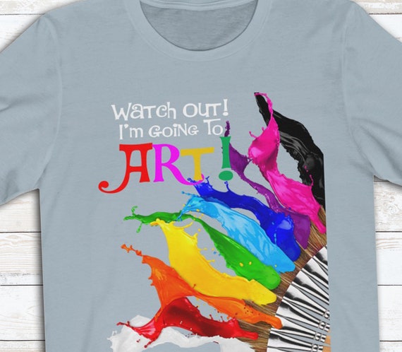 Womens Artist T Shirt, I Arted Womens Artist T Shirt, I Arted