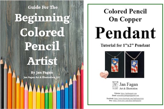 Resin Colored Pencil Tutorial Coloured Pencil Copper Jewelry DIY