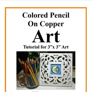 Samouczek malowania kredkami na miedzi (wersja cyfrowa do pobrania)