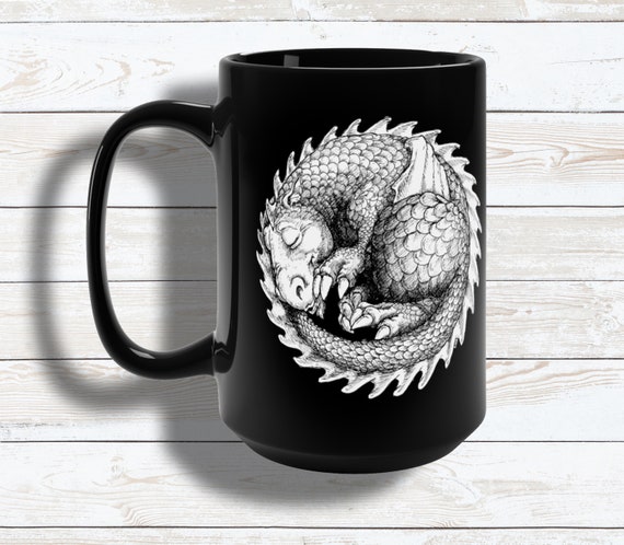 Dragon Mug, Fantasy Coffee Mug, Dragons, Coffee Cup, Fantasy Art, Dragon  Gifts for Men, Baby Dragon, Gifts for Mom, Hot Drink Cup, Jan Fagan 