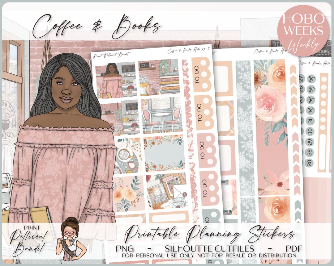 Printable Hobonichi Weeks Weekly Planner Kit Coffee and - Etsy