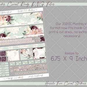 Printable Erin Condren Monthly Budget Bundle Budget Planner Sticker Kit ...
