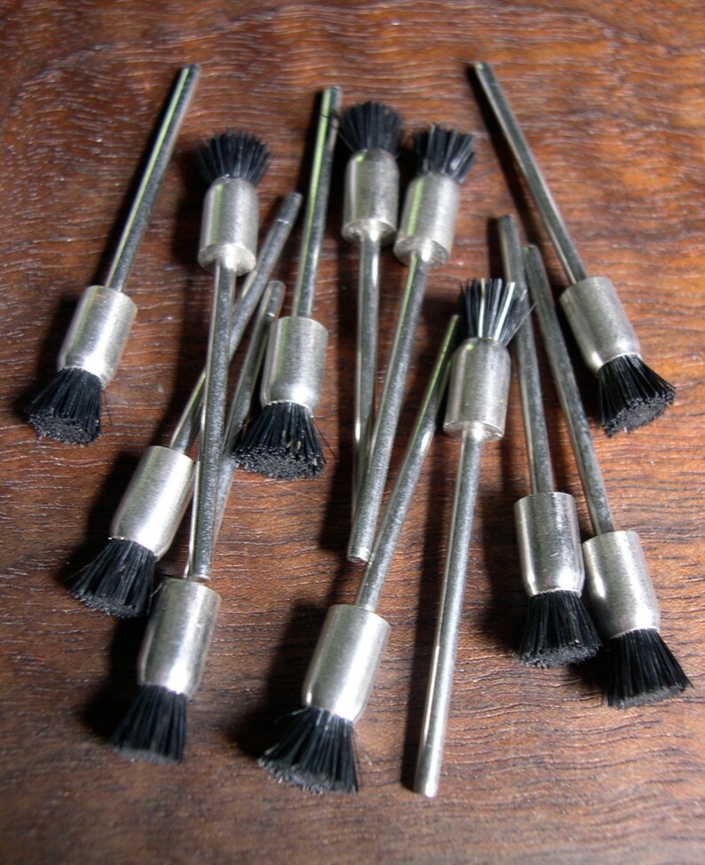 Stiff Bristle Brushes Bits for Dremel Foredom Flex Shaft Etsy