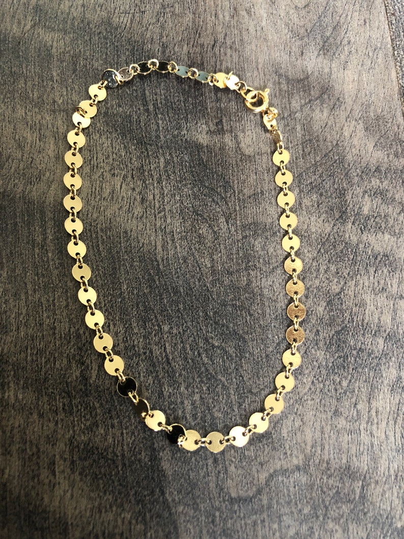 Tobilleras De Lentejuelas Con Cuentas Doradas Para Mujer Y N Tobilleras De Lentejuelas Con Cuentas Doradas Para Mujer Y N