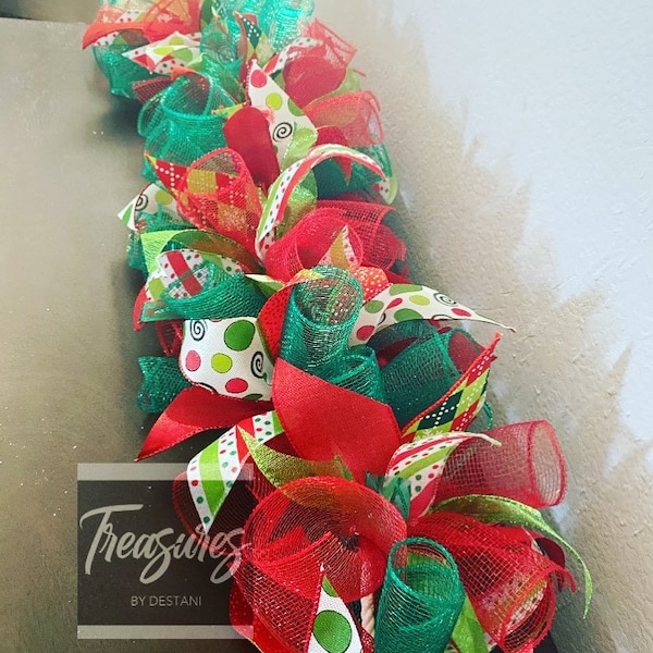 Grinch Garland - Etsy
