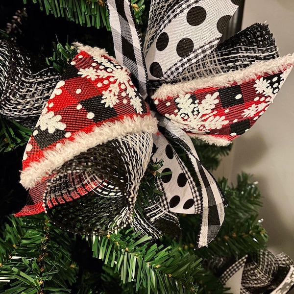 Mesh Christmas Tree Etsy