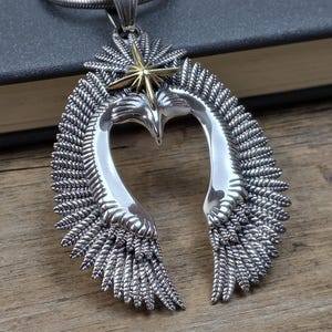 925 sterling silver Eagle Pendant, Soaring Eagle Pendant, Eagle Attack, Native Jewelry Design, eagle pendant, anniversary gift