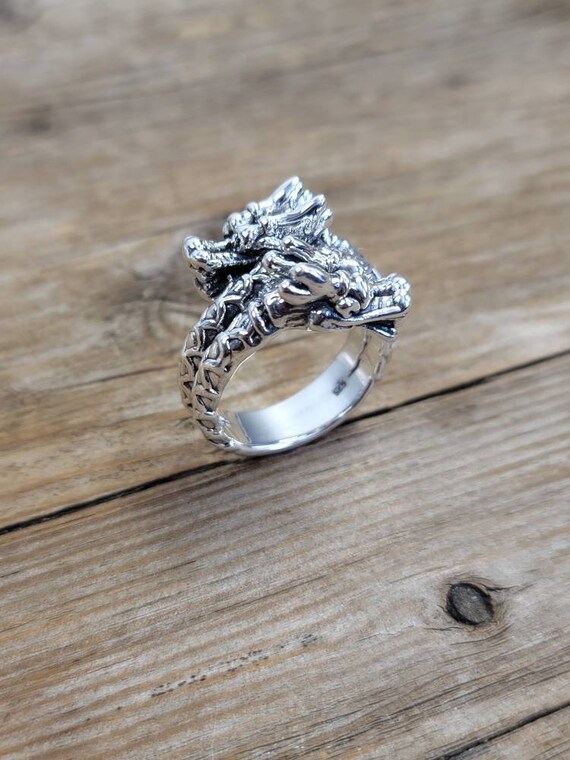 孤品ドラゴンデザイン シルバー925リング 孤品ドラゴンデザイン シルバー925リング 【公式通販】