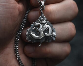 Collana con ciondolo in argento, motivo: Avalon, con conchiglia di abalone, catenina in argento sterling, 45 cm, simbolo di protezione, Argento sterling