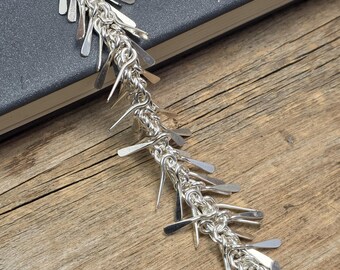 ACCIAIO MOTO CATENA BRACCIALE BICI INOX BRACCIALI MODA UOMO DONNA BRACCIALETTO B EUR 7,39 - IT - Foto 6