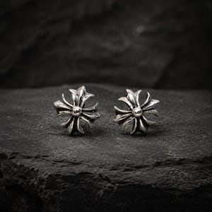 Chrome Hearts Earrings Cross - Etsy