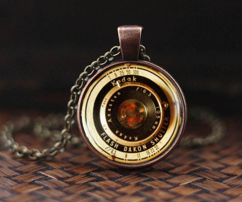 Vintage Camera Lenses Pendant Photography Jewelry Gift For Etsy