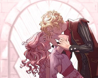Bitten Fruit -Officially Licensed Once Upon a Broken Heart Print