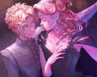 Rosy Flesh -Officially Licensed Once Upon a Broken Heart Print