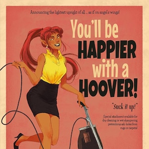 You&#39;ll Be Happier - Ad Parody Print
