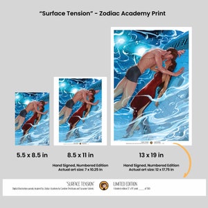Surface Tension Zodiac Academy Officially Licensed Print image 2