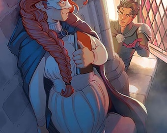 Out on a Ledge -From Blood and Ash Print