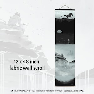 Kingdom of Ash Wall Scroll - 'On Their Own' (Officially Licensed)