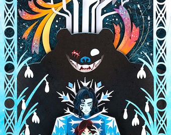 Both Are Mine -Winternight Papercraft Print